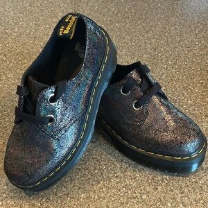 Doc Martins Molly Retro Quad Platform Iridescent Crackle-EU42 (9M, 10L)